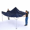 Easyup tent 3 x 4.5 meter zwart