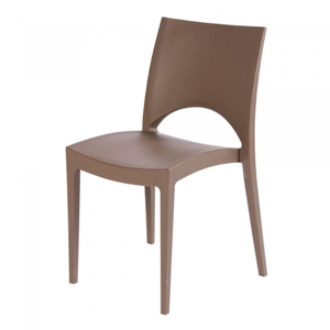 Trendy stoel June taupe Trendy stoel June taupe